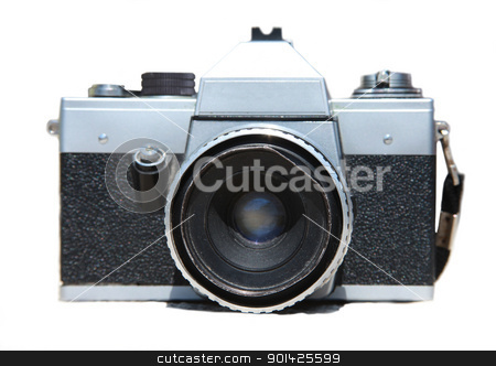 Old praktica camera old praktica camera stock photo, old Praktica camera isolated on white by Paul Prescott