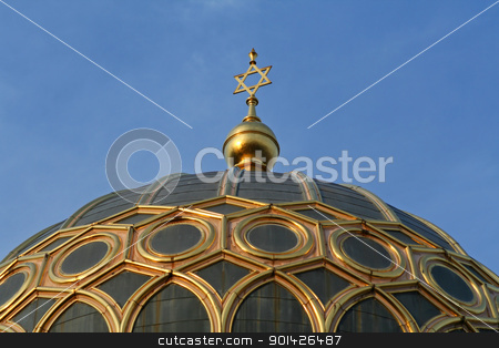 Star of david on top of the synagogue star of david on top of the synagogue stock photo, star of david on top of a synagogue in berlin, germany by Paul Prescott