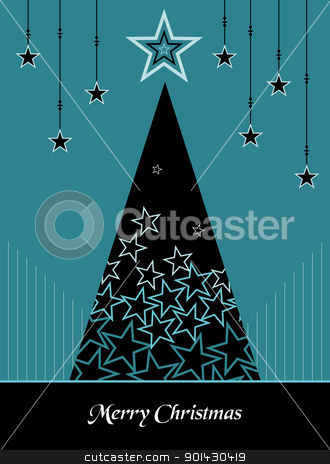 To use this stock image in your creative project, please select the size you need over to the right and click the "Add to Cart" button.
Your downloaded image will come with the Cutcaster watermark removed so don’t worry about the watermark you see on this page. Christmas tree winter style background stock vector clipart, Christmas tree season blue colors illustration with snow and stars background. Vector file available. by Cienpies Design