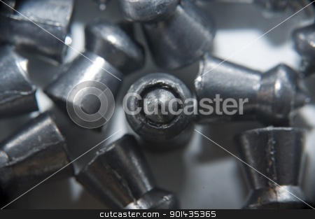 Bullets for airgun bullets for airgun stock photo, Some bullets for airgun on a background by Lacroix