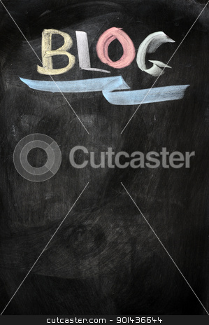 To use this stock image in your creative project, please select the size you need over to the right and click the "Add to Cart" button.
Your downloaded image will come with the Cutcaster watermark removed so don’t worry about the watermark you see on this page. Blog written on a blackboard stock photo, Blog written on a blackboard by John Young