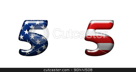 To use this stock image in your creative project, please select the size you need over to the right and click the "Add to Cart" button.
Your downloaded image will come with the Cutcaster watermark removed so don’t worry about the watermark you see on this page. Exclusive collection letters with american stars and stripes stock photo, Exclusive collection letters with american stars and stripes isolated on white background - 5 by mozzyb