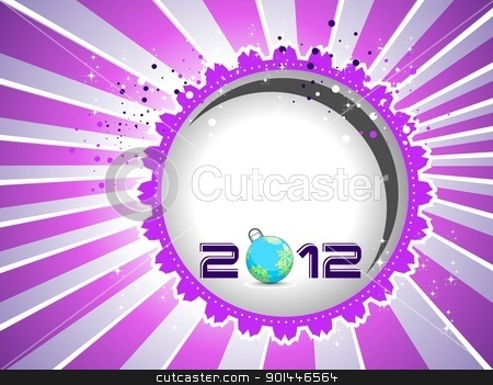 To use this stock image in your creative project, please select the size you need over to the right and click the "Add to Cart" button.
Your downloaded image will come with the Cutcaster watermark removed so don’t worry about the watermark you see on this page. 2012 Happy New Year greeting card with vector elements. stock vector clipart, 2012 Happy New Year greeting card with vector elements in purple background. by Abdul Qaiyoom