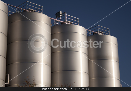 Factory for Industrial Manufacturing Factory for Industrial Manufacturing stock photo, large beer manufacturing plant. could also be a large dairy farm. by Jeremy Baumann
