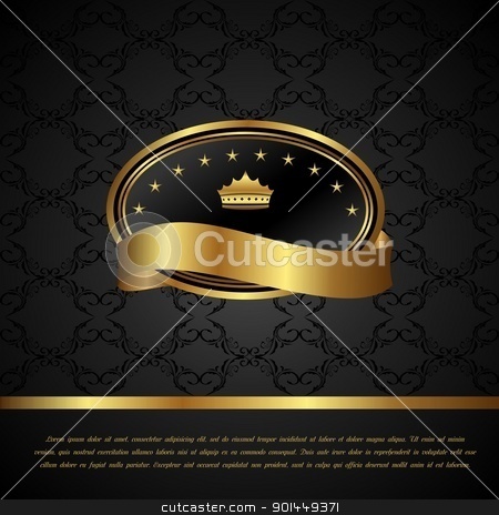 To use this stock image in your creative project, please select the size you need over to the right and click the "Add to Cart" button.
Your downloaded image will come with the Cutcaster watermark removed so don’t worry about the watermark you see on this page. Royal background with golden frame stock vector clipart, Illustration royal background with golden frame - vector by -=Mad Dog=-