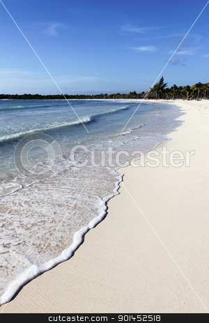 To use this stock image in your creative project, please select the size you need over to the right and click the "Add to Cart" button.
Your downloaded image will come with the Cutcaster watermark removed so don’t worry about the watermark you see on this page. mexican beach stock photo, mexican beach with wave on the sand by vwalakte