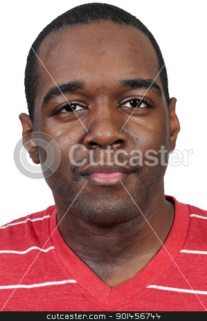 To use this stock image in your creative project, please select the size you need over to the right and click the "Add to Cart" button.
Your downloaded image will come with the Cutcaster watermark removed so don’t worry about the watermark you see on this page. Black Man stock photo, An attractive handsome African American black man by Robert Byron