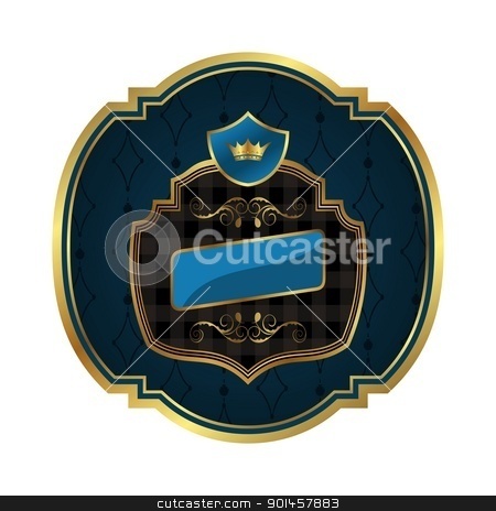 To use this stock image in your creative project, please select the size you need over to the right and click the "Add to Cart" button.
Your downloaded image will come with the Cutcaster watermark removed so don’t worry about the watermark you see on this page. golden frame label with crown isolated stock vector clipart, Illustration golden frame label with crown isolated - vector by -=Mad Dog=-