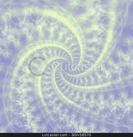 To use this stock image in your creative project, please select the size you need over to the right and click the "Add to Cart" button.
Your downloaded image will come with the Cutcaster watermark removed so don’t worry about the watermark you see on this page. Contrail Spiral stock photo, Computer generated fractal image with a spiral contrail cloud design in lilac and white. by Colin Forrest
