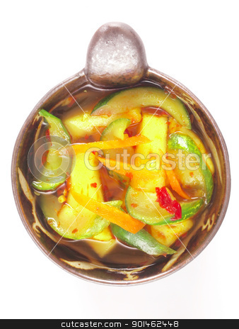 To use this stock image in your creative project, please select the size you need over to the right and click the "Add to Cart" button.
Your downloaded image will come with the Cutcaster watermark removed so don’t worry about the watermark you see on this page. indian picked vegetables stock photo, close up of indian picked vegetables achar by zkruger