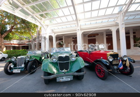 Hua Hin Vintage Car Parade 2011 Hua Hin Vintage Car Parade 2011 stock photo, Hua Hin - December 17: Riley Lynx Sprite 1937 display in Hua Hin Vintage Car Parade 2011 Sofitel Centara Grand Resort & Villas Hua Hin on December 17, 2011 in Hua Hin, Thailand. by Komkrit Muangchan