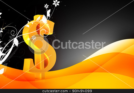 High quality rendering of 3d Dollar sign in digital color background High quality rendering of 3d Dollar sign in digital color background stock photo, High quality rendering of 3d Dollar sign in digital color background by dileep