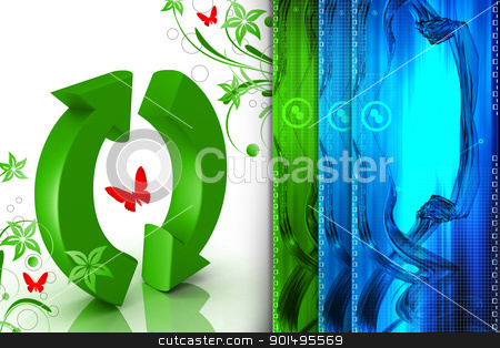 Digital illustration of recycle symbol in color background Digital illustration of recycle symbol in color background stock photo, Digital illustration of
recycle symbol in color background by dileep
