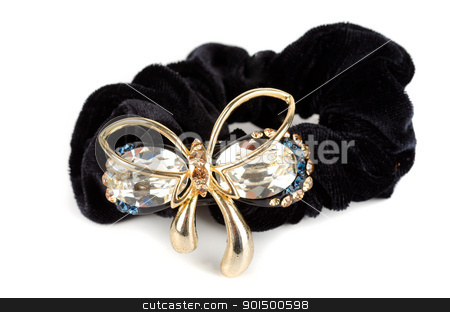 Beautiful hairpin Beautiful hairpin stock photo, Beautiful hairpin isolated on white background by olinchuk