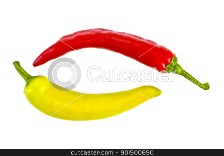 To use this stock image in your creative project, please select the size you need over to the right and click the "Add to Cart" button.
Your downloaded image will come with the Cutcaster watermark removed so don’t worry about the watermark you see on this page. Yellow and red cayennes stock photo, Yellow and red cayennes isolated on white background by rezkrr