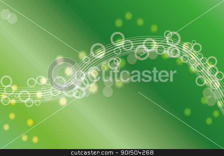 Green abstract background Green abstract background stock vector clipart, Abstract background with circles and green gradients by Artush