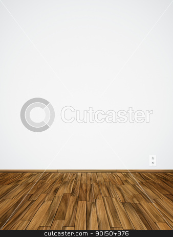 Empty room empty room stock photo, An image of an empty room with a socket by Markus Gann