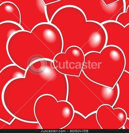 To use this stock image in your creative project, please select the size you need over to the right and click the "Add to Cart" button.
Your downloaded image will come with the Cutcaster watermark removed so don’t worry about the watermark you see on this page. Seamless background with hearts 6 stock vector clipart, Seamless background with hearts 6 - vector illustration. by Klara Viskova