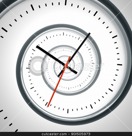 Time spiral time spiral stock photo, An image of a nice time spiral clock by Markus Gann