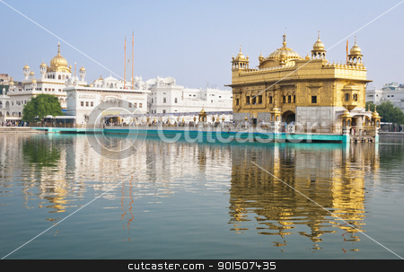 Golden temple, Amritsar, India Golden temple, Amritsar, India stock photo, Golden Temple/Darbar Sahib, the spiritual and cultural center of the Sikh religion, India by Iryna Rasko
