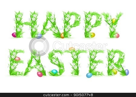 Greeting Card Greeting Card stock photo, Greeting Card. Happy Easter. Illustration on white background by dvarg