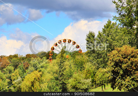 To use this stock image in your creative project, please select the size you need over to the right and click the "Add to Cart" button.
Your downloaded image will come with the Cutcaster watermark removed so don’t worry about the watermark you see on this page. Image with wheel review stock photo, Image with park of amusement and wheel review by Julialine