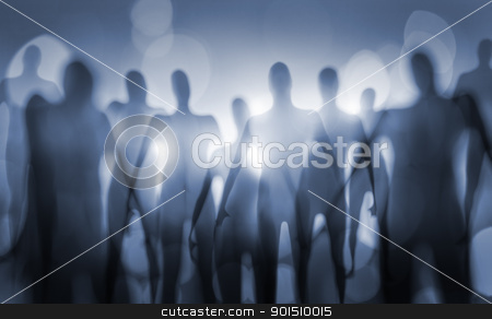 To use this stock image in your creative project, please select the size you need over to the right and click the "Add to Cart" button.
Your downloaded image will come with the Cutcaster watermark removed so don’t worry about the watermark you see on this page. Beings stock photo, Blurry image of nightmarish alien beings. by Stocksnapper