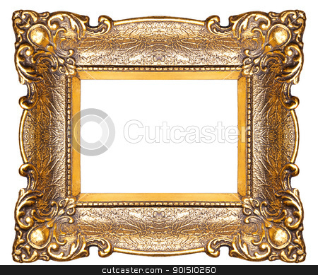 Picture Frame Picture Frame stock photo, Old Picture Frame Isolated On White Background, Design Element by Adam Radosavljevic