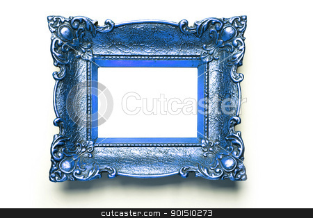 To use this stock image in your creative project, please select the size you need over to the right and click the "Add to Cart" button.
Your downloaded image will come with the Cutcaster watermark removed so don’t worry about the watermark you see on this page. Blue Picture Frame on white wall stock photo, Old Blue Picture Frame Isolated On White Background, Design Element by Adam Radosavljevic