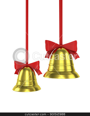 To use this stock image in your creative project, please select the size you need over to the right and click the "Add to Cart" button.
Your downloaded image will come with the Cutcaster watermark removed so don’t worry about the watermark you see on this page. Two Christmas bells with red ribbons stock photo, Two Christmas bells with red ribbons isolated on white background by Zelfit