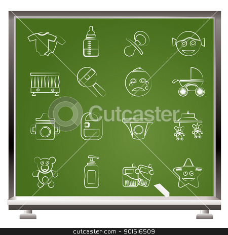 To use this stock image in your creative project, please select the size you need over to the right and click the "Add to Cart" button.
Your downloaded image will come with the Cutcaster watermark removed so don’t worry about the watermark you see on this page. Baby, children and toys icons stock vector clipart, Baby, children and toys icons - vector icon set by Stoyan Haytov