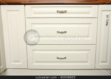 Shot of kitchen worktop and drawer Shot of kitchen worktop and drawer stock photo, Details of close up shot of kitchen worktop and drawer by vladacanon1