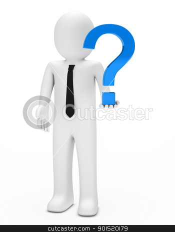 To use this stock image in your creative project, please select the size you need over to the right and click the "Add to Cart" button.
Your downloaded image will come with the Cutcaster watermark removed so don’t worry about the watermark you see on this page. man hold question mark stock photo, business man hold a blue question mark by d3images
