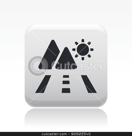 To use this stock image in your creative project, please select the size you need over to the right and click the "Add to Cart" button.
Your downloaded image will come with the Cutcaster watermark removed so don’t worry about the watermark you see on this page. Vector illustration stock vector clipart, Vector illustration of single isolated travel icon icon by Myvector