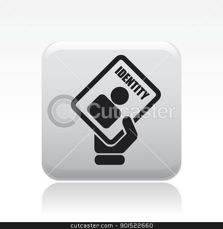 To use this stock image in your creative project, please select the size you need over to the right and click the "Add to Cart" button.
Your downloaded image will come with the Cutcaster watermark removed so don’t worry about the watermark you see on this page. Vector illustration stock vector clipart, Vector illustration of single isolated ID card icon by Myvector