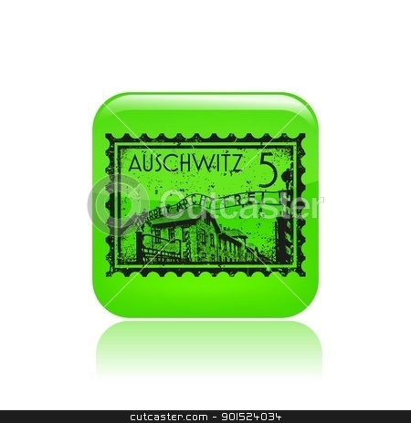 To use this stock image in your creative project, please select the size you need over to the right and click the "Add to Cart" button.
Your downloaded image will come with the Cutcaster watermark removed so don’t worry about the watermark you see on this page. Vector illustration stock vector clipart, Vector illustration of single isolated auschwitz icon by Myvector