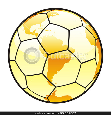 Isolated soccer ball with world map layout isolated soccer ball with world map layout stock vector clipart, fully editable vector illustration of isolated soccer ball with world map layout by pilgrim.artworks