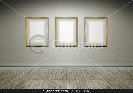 To use this stock image in your creative project, please select the size you need over to the right and click the "Add to Cart" button.
Your downloaded image will come with the Cutcaster watermark removed so don’t worry about the watermark you see on this page. grunge wall frames stock photo, A grunge wall with golden frames for your content by Markus Gann