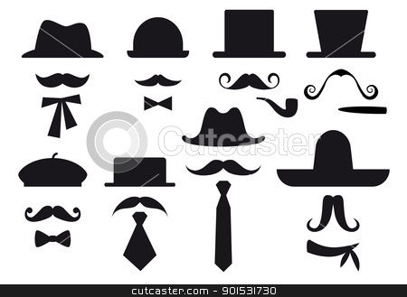 clipart moustache