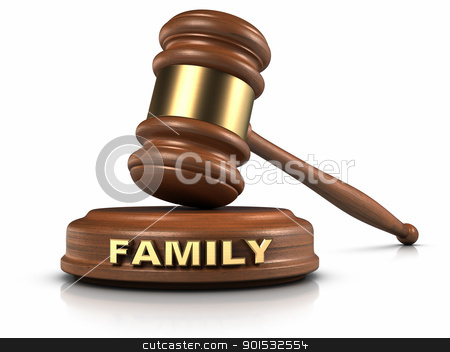 To use this stock image in your creative project, please select the size you need over to the right and click the "Add to Cart" button.
Your downloaded image will come with the Cutcaster watermark removed so don’t worry about the watermark you see on this page. Family Law stock photo, Gavel and