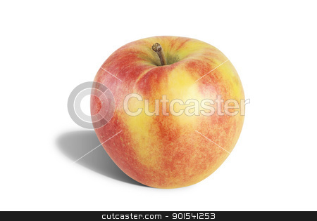 Apple Apple stock photo, One fresh apple isolated on white background by Rafal Stachura