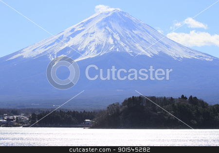 To use this stock image in your creative project, please select the size you need over to the right and click the "Add to Cart" button.
Your downloaded image will come with the Cutcaster watermark removed so don’t worry about the watermark you see on this page. Mt Fuji in winter stock photo, Mt Fuji and blue sky in Yamanashi, Kantou ,japan by yoshiyayo