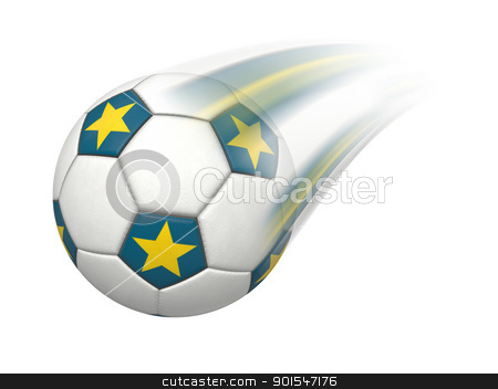 Soccer ball soccer ball stock photo, An image of a flying soccer ball by Markus Gann