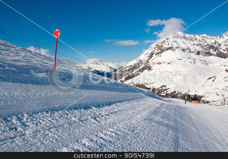 To use this stock image in your creative project, please select the size you need over to the right and click the "Add to Cart" button.
Your downloaded image will come with the Cutcaster watermark removed so don’t worry about the watermark you see on this page. Bonneval Sur Arc stock photo, Pistes in ski resort Bonneval Sur Arc, Savoy Alps, France by Robert Soban