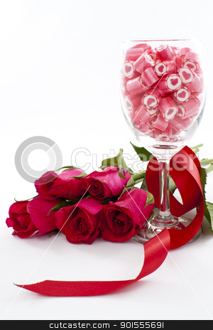 To use this stock image in your creative project, please select the size you need over to the right and click the "Add to Cart" button.
Your downloaded image will come with the Cutcaster watermark removed so don’t worry about the watermark you see on this page. Candy in wine glass with rose stock photo, Valentine Series, Candy in wine glass with rose on white background
by pixs4u