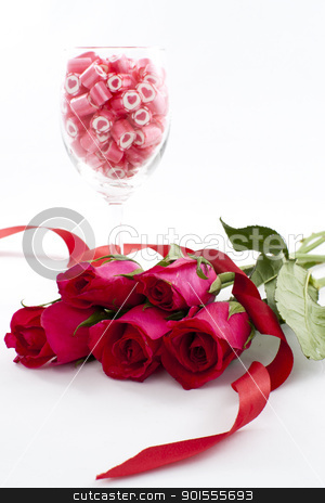 To use this stock image in your creative project, please select the size you need over to the right and click the "Add to Cart" button.
Your downloaded image will come with the Cutcaster watermark removed so don’t worry about the watermark you see on this page. Candy in wine glass with rose stock photo, Valentine Series, Candy in wine glass with rose on white background
by pixs4u