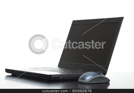 To use this stock image in your creative project, please select the size you need over to the right and click the "Add to Cart" button.
Your downloaded image will come with the Cutcaster watermark removed so don’t worry about the watermark you see on this page. Modern Computer stock photo, A laptop computer pictured against a white background by Stephen Gibson
