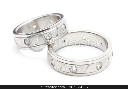 To use this stock image in your creative project, please select the size you need over to the right and click the "Add to Cart" button.
Your downloaded image will come with the Cutcaster watermark removed so don’t worry about the watermark you see on this page. Wedding rings stock photo, Wedding rings isolated on white background by Ingvar Bjork
