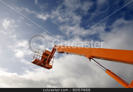 To use this stock image in your creative project, please select the size you need over to the right and click the "Add to Cart" button.
Your downloaded image will come with the Cutcaster watermark removed so don’t worry about the watermark you see on this page. Hydraulic lift machine stock photo, Hydraulic lift machine against a blue sky by steve ball