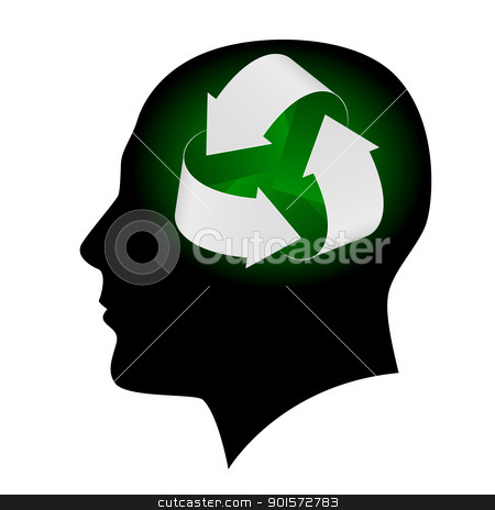 To use this stock image in your creative project, please select the size you need over to the right and click the "Add to Cart" button.
Your downloaded image will come with the Cutcaster watermark removed so don’t worry about the watermark you see on this page. Ecology symbol in human head stock photo, Ecology symbol in human head. Illustration on white background for design by dvarg